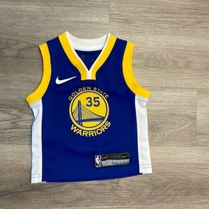 Authentic Nike Kevin Durant Golden State Warriors jersey size toddler 24 months.